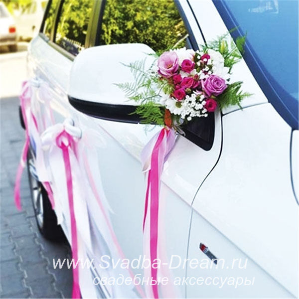 Советы по украшению автомобиля на свадьбу